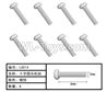 HG P407 LS014 Cross round head screws-Φ3x6mm(8pcs)